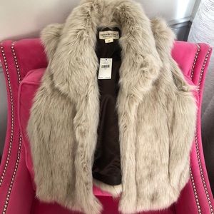 Denim & Supply Ralph Lauren Faux Fur Vest